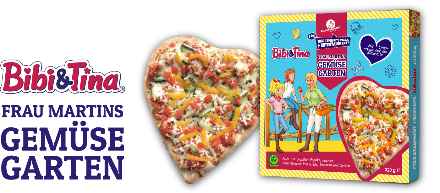 Frau Martins Gemüsegarten Pizza