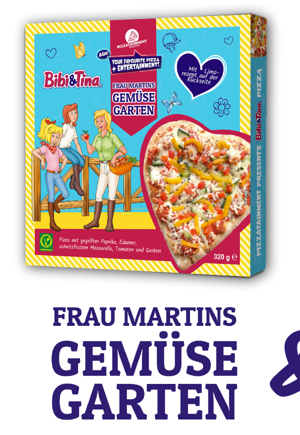 Frau Martins Gemüsegarten Pizza