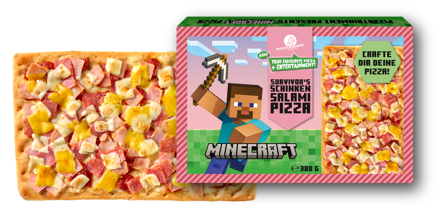 SURVIVOR‘S SCHINKEN SALAMI PIZZA