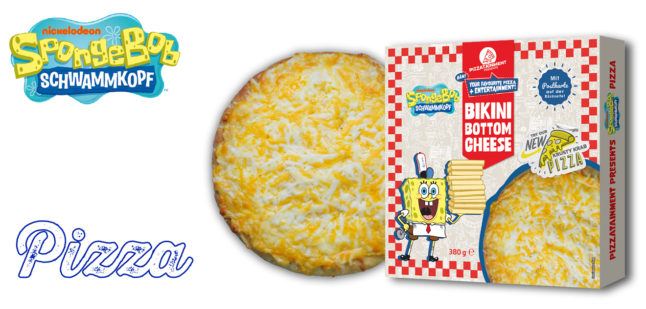 Bikini Bottom Cheese Pizza
