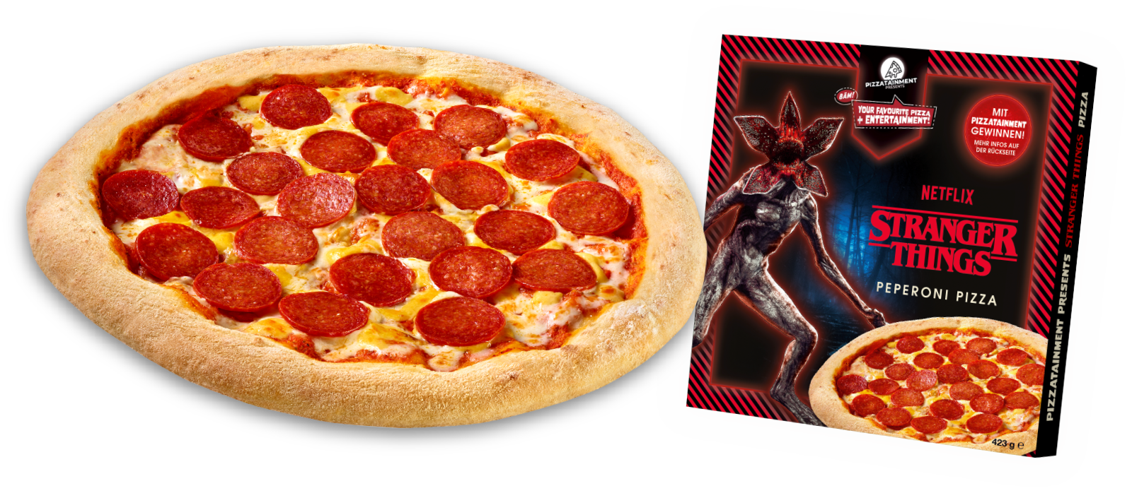 Stranger Things Peperoni Pizza