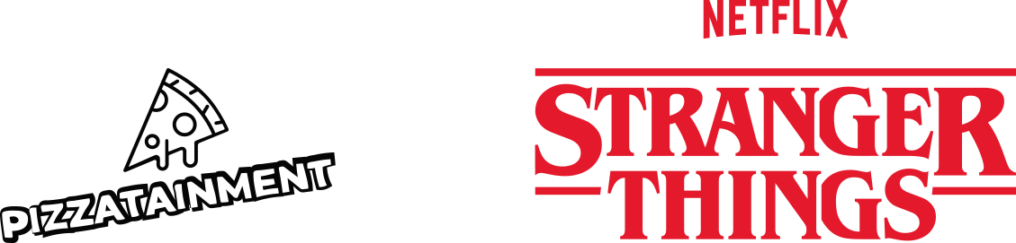 PIZZATAINMENT x STRANGER THINGS - Logo